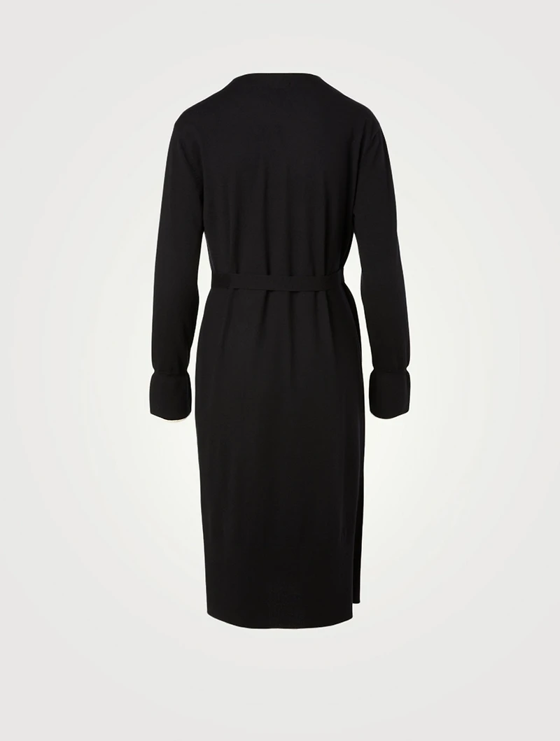 Wool And Cashmere Midi Cardigan