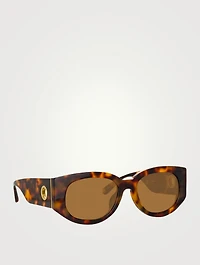 Debbie Oval Sunglasses