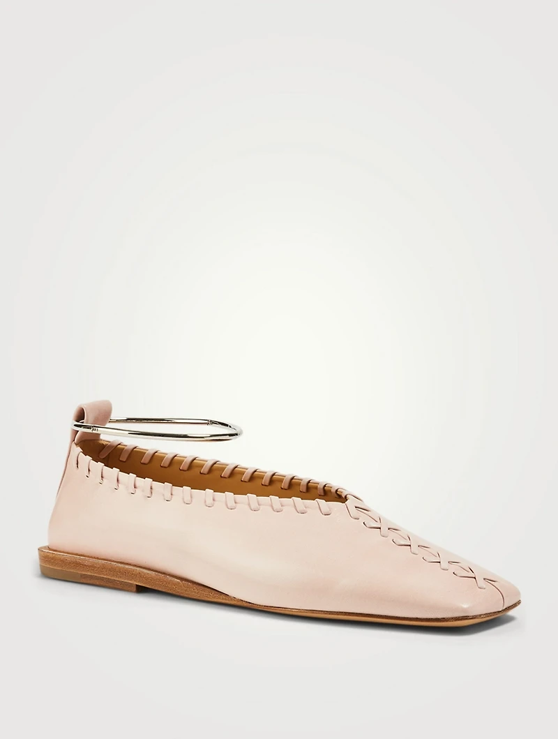 Tripon Leather Ballet Flats
