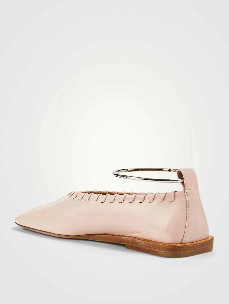 Tripon Leather Ballet Flats