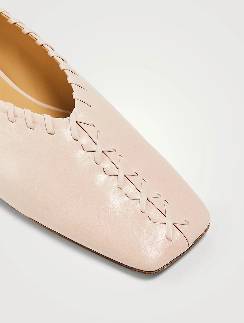 Tripon Leather Ballet Flats