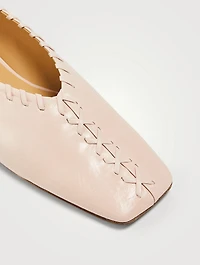 Tripon Leather Ballet Flats