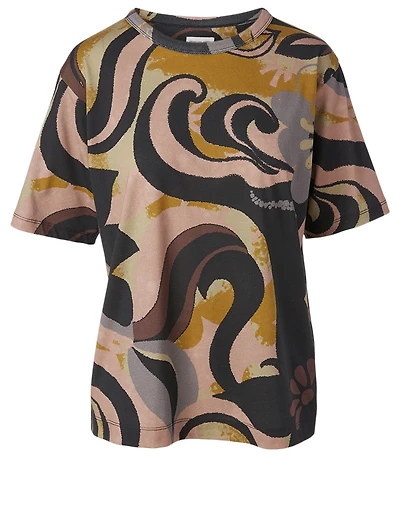 Hodu Cotton Printed T-Shirt