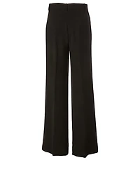Wide-Leg High-Waisted Pants