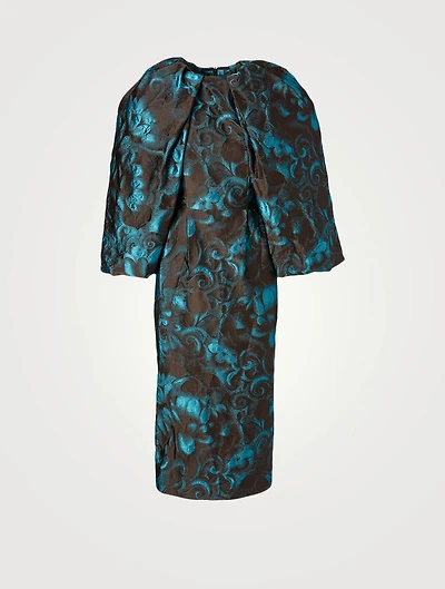 Divas Brocade Midi Dress