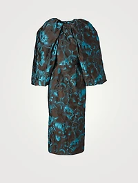 Divas Brocade Midi Dress