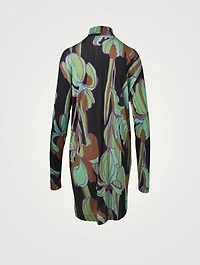 Hable Long-Sleeve Dress Floral Print