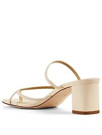 Larissa Leather Heeled Sandals