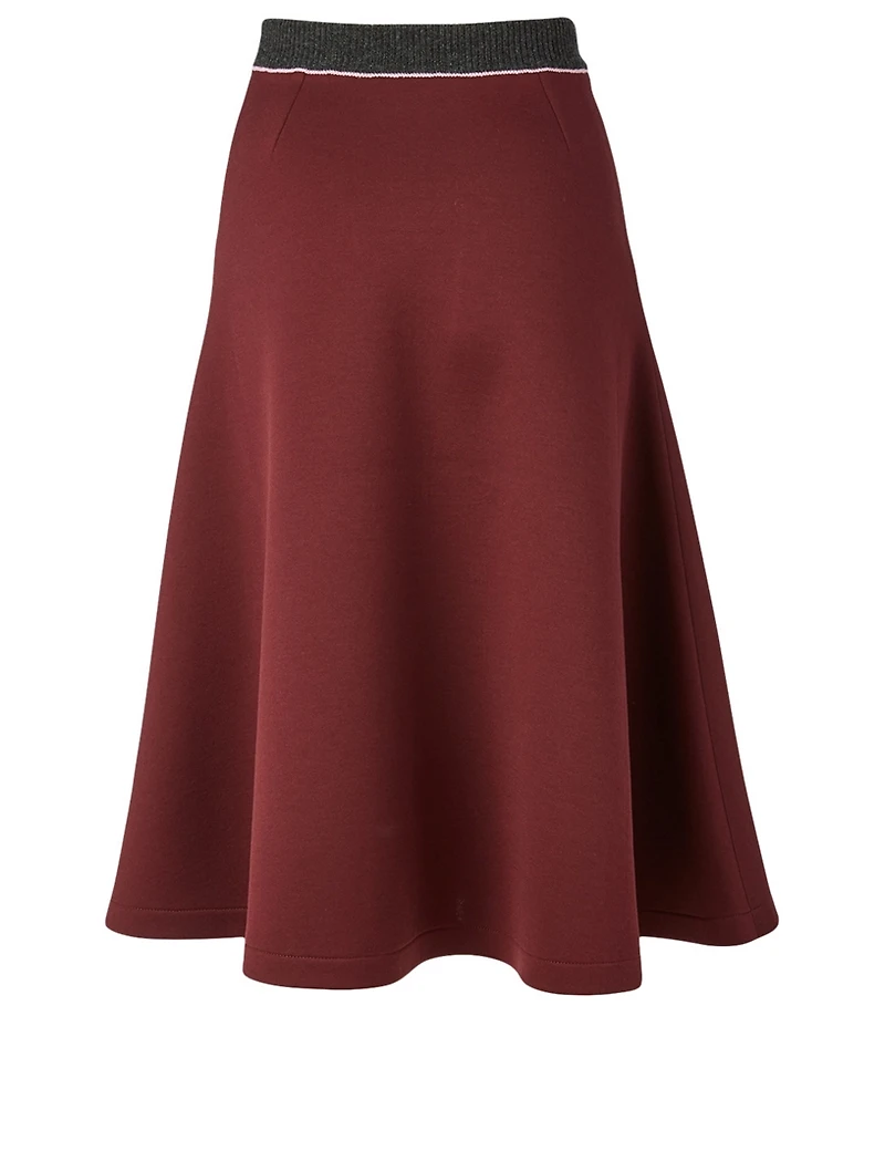 Cotton A-Line Skirt