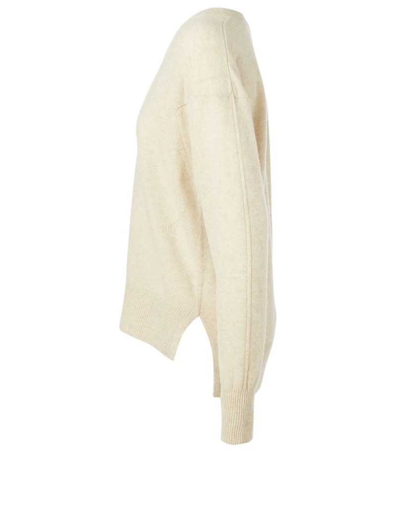 Le Low Rise V-Neck Sweater