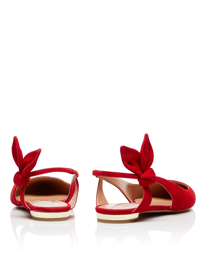 Drew Suede Slingback Flats