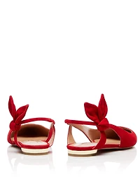 Drew Suede Slingback Flats