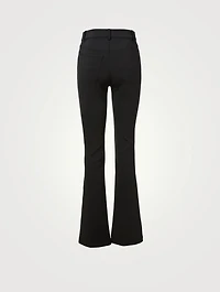 Neoprene Flared Pants
