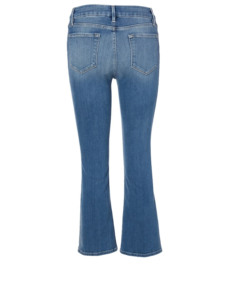 Le Crop Mini Bootcut Jeans