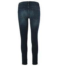 Le Skinny de Jeanne Jeans With Raw Edge