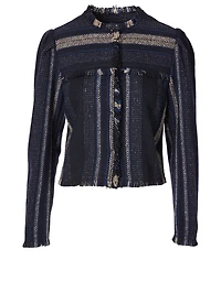 Jizaya Frayed Jacket