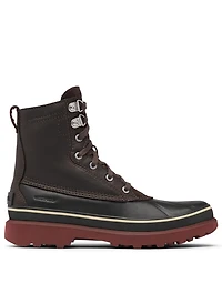Caribou Leather Lace-Up Winter Boots