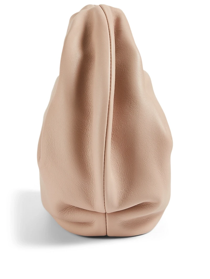 Mini Lola Crescent Leather Bag