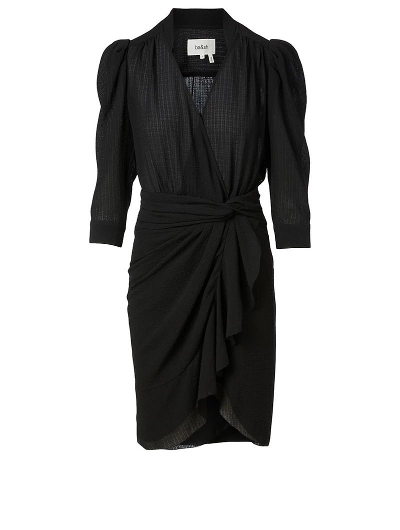 Isee Wrap Mini Dress