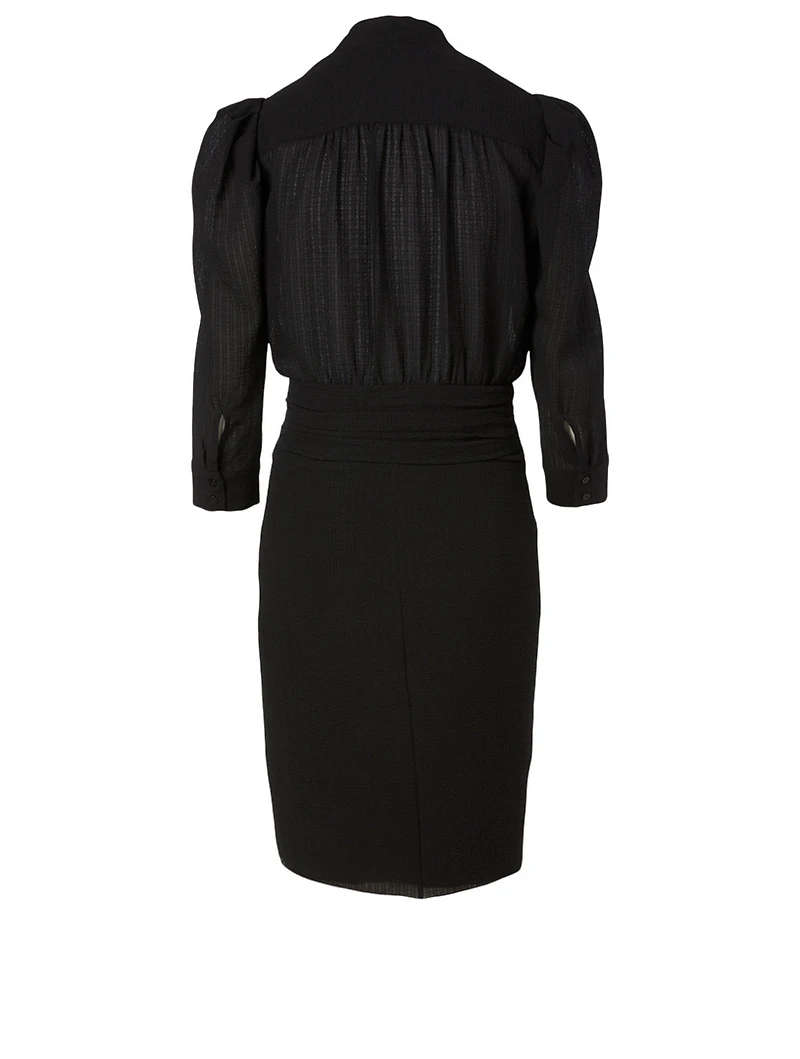 Isee Wrap Mini Dress