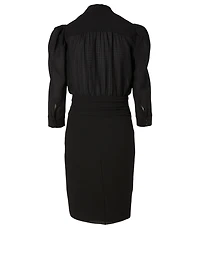 Isee Wrap Mini Dress