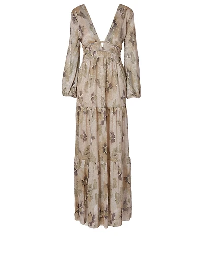 Lili Printed Long Dress