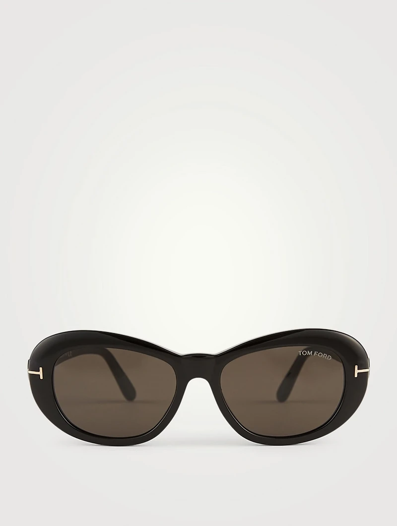 Elodie Oval Sunglasses