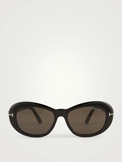 Elodie Oval Sunglasses