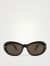 Elodie Oval Sunglasses