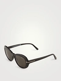 Elodie Oval Sunglasses