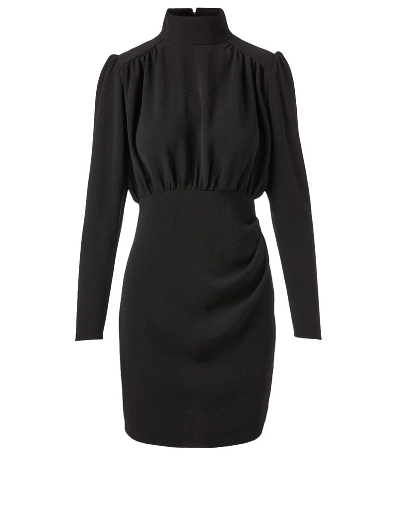 Kina Long-Sleeve Mini Dress