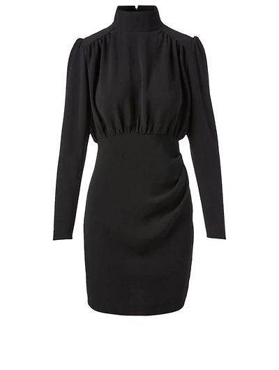 Kina Long-Sleeve Mini Dress