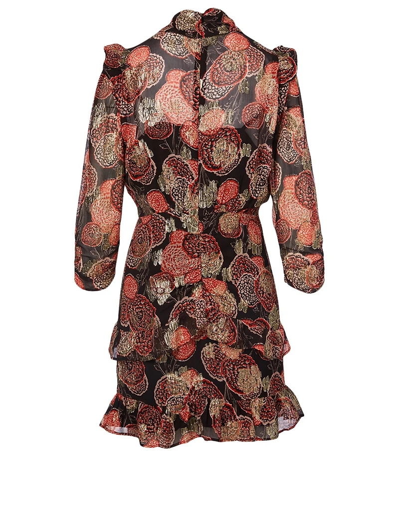 Hydra Printed Mini Dress
