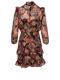 Hydra Printed Mini Dress
