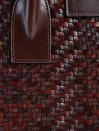 Small Sac De Jour Woven Leather Bag