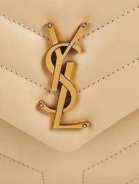 Small Loulou YSL Monogram Leather Chain Bag