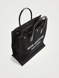 Rive Gauche Canvas Tote Bag