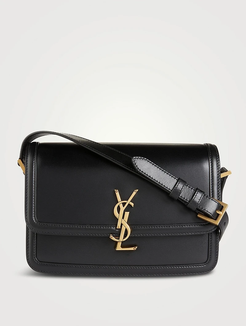 Medium Solferino YSL Monogram Leather Bag