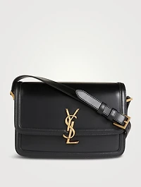 Medium Solferino YSL Monogram Leather Bag