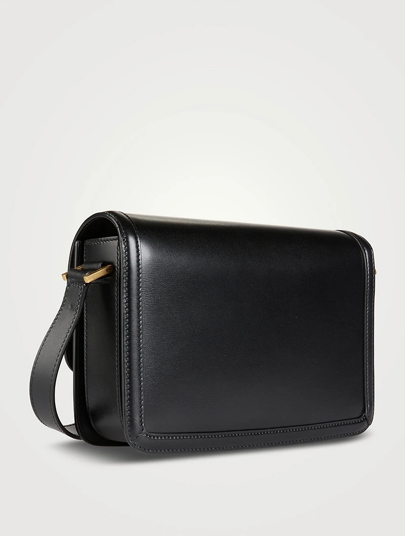 Medium Solferino YSL Monogram Leather Bag
