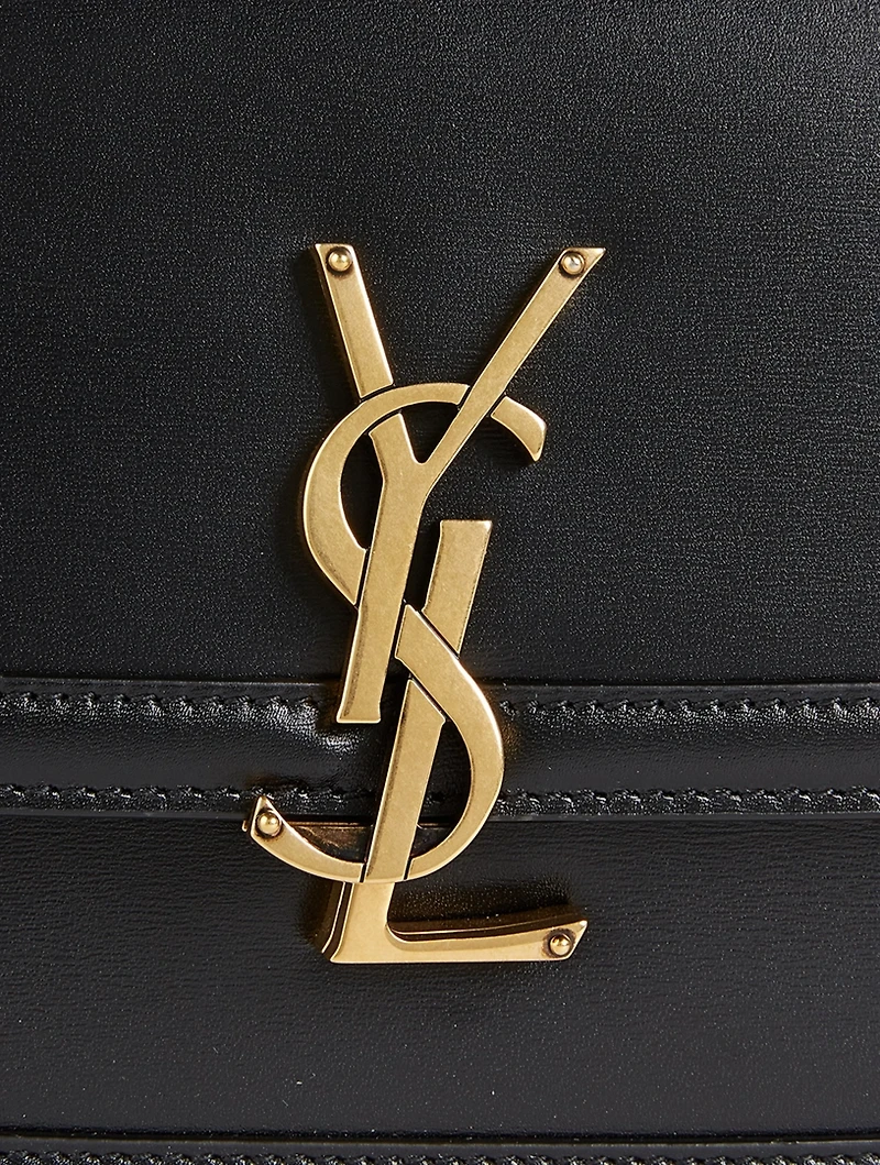 Medium Solferino YSL Monogram Leather Bag