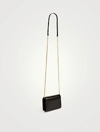 YSL Monogram Leather Card Holder Chain Bag