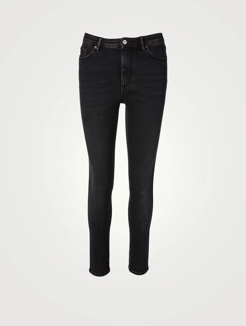 High-Waisted Skinny Jeans