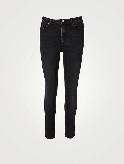 High-Waisted Skinny Jeans