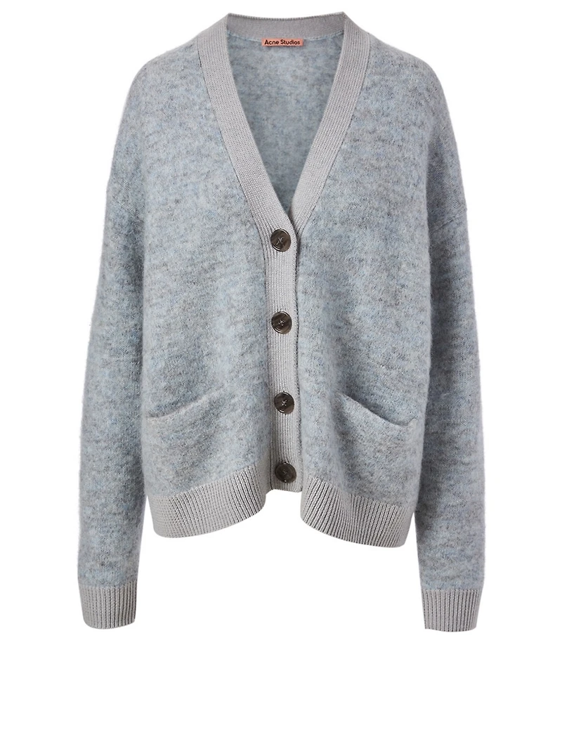 Mohair-Blend Cardigan