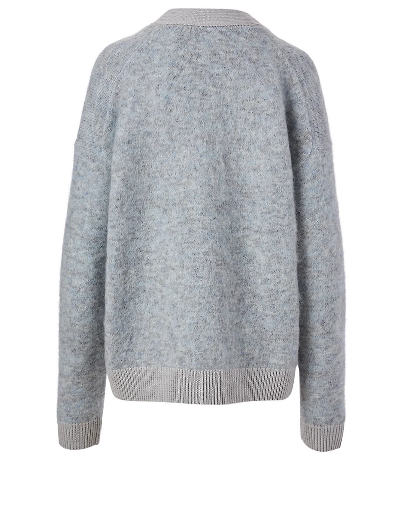 Mohair-Blend Cardigan