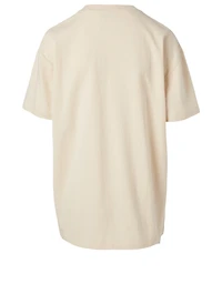 Cotton T-Shirt With Painting