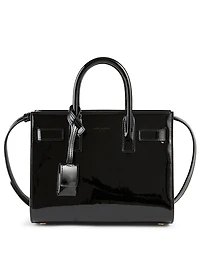 Nano Patent Leather Sac De Jour Bag