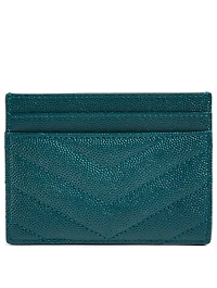 YSL Monogram Leather Card Holder