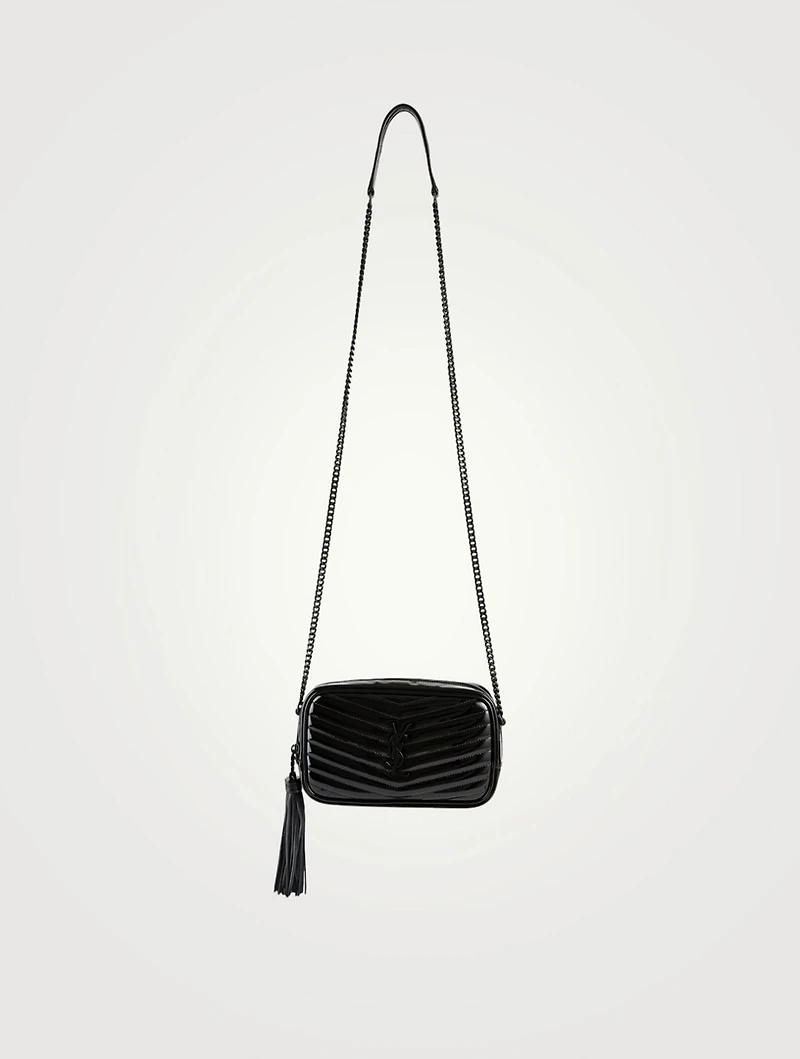 Mini Lou YSL Monogram Patent Leather Bag